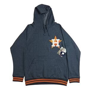 Houston Astros Pullover Hoodie sz:Medium NEW WITH TAGS